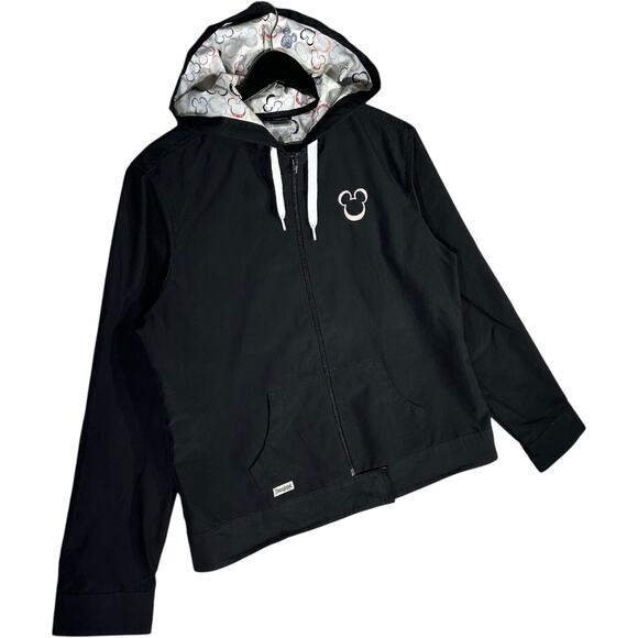 Disney Mickey Mouse Mini Logo Full Zip Hoodie - Picture 4 of 7